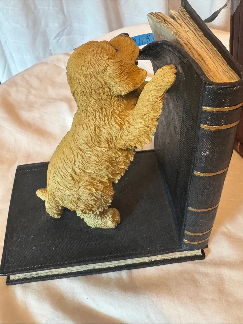 Golden Retriever Puppy Bookend Set! - Picture 8 of 9